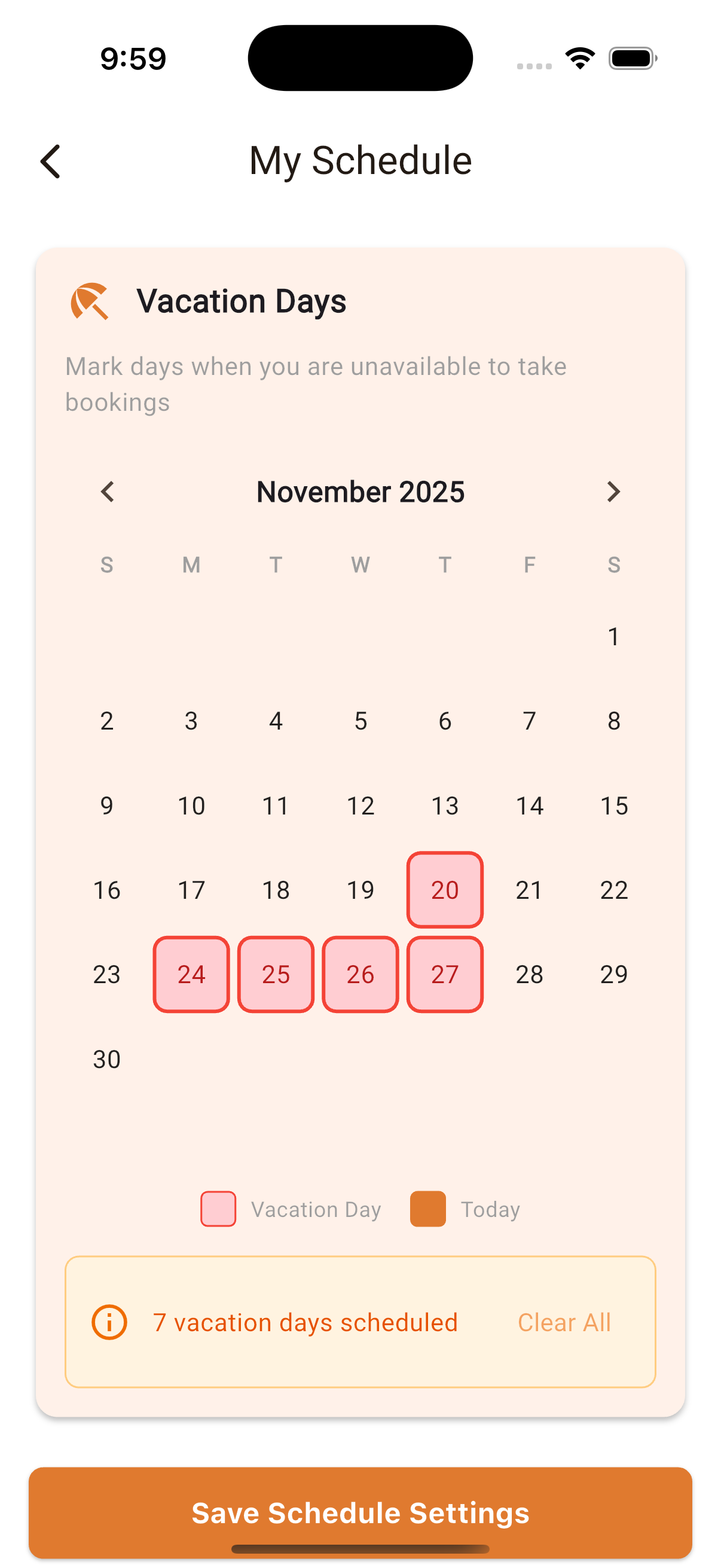 ToeBeans App Screenshot 3